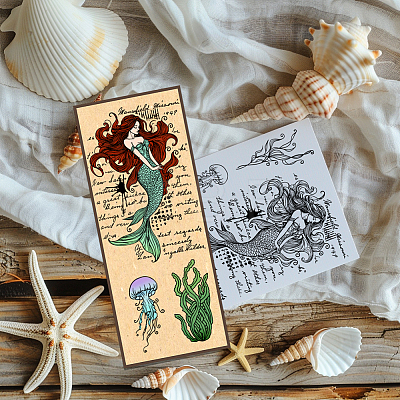 PVC Plastic Clear Stamps DIY-WH0631-0603-1