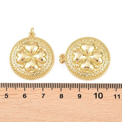 Brass Pendants KK-C162-023G-1