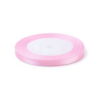 Breast Cancer Pink Awareness Ribbon Making Materials Satin Ribbon for Wedding Decoration X-RC6mmY004-1
