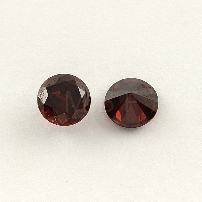 Diamond Shaped Cubic Zirconia Pointed Back Cabochons ZIRC-R004-10mm-07-1