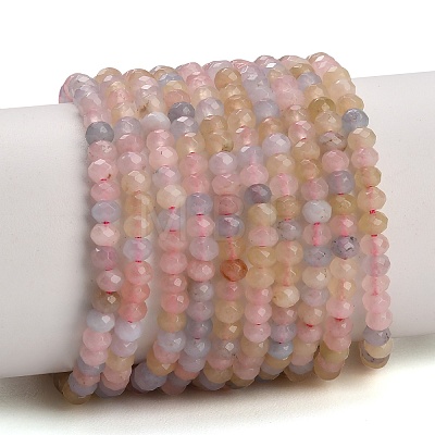 Dyed Natural White Jade Beads Strands GG-CBAF9EE-A11-3x4mm-1