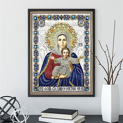 Religion Human Pattern DIY Diamond Painting Kits DIAM-PW0010-49A-11-1