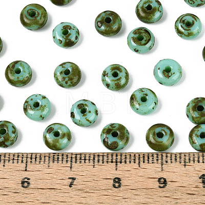 Picasso Glass Seed Beads SEED-N010-01F-1