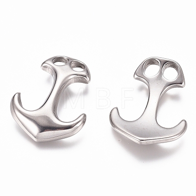 304 Stainless Steel Hook Clasps STAS-G218-19P-1