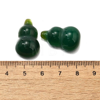 Natural Green Onyx Agate Cabochons G-Q018-01C-1