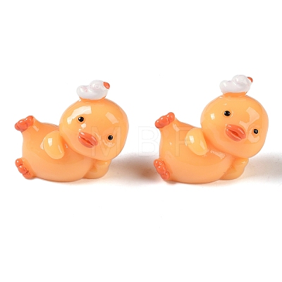 Cartoon Cute Resin 3D Duck Figurines RESI-L042-01A-1