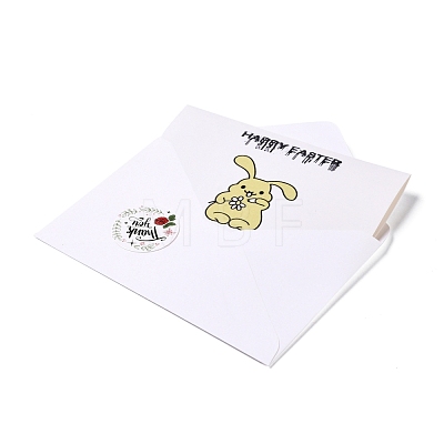 Rectangle Paper Greeting Cards DIY-C025-01-1