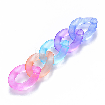 Transparent Acrylic Linking Rings OACR-S036-001A-K-1