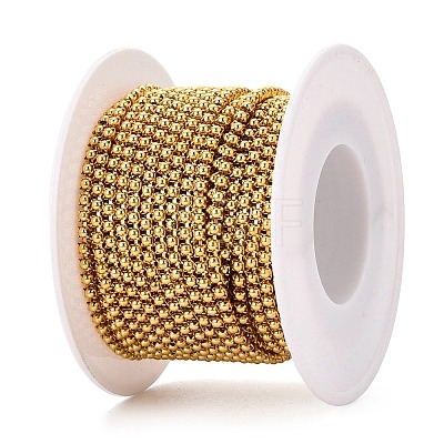 Iron & ABS Plastic Imitation Pearl Tennis Chains CH-Q006-01A-01-1