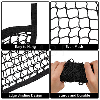Polyester Feed Hay Mesh Bags ABAG-WH0048-98A-1