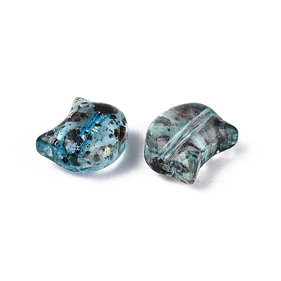 Picasso Transparent Glass Beads SEED-N012-07D-1