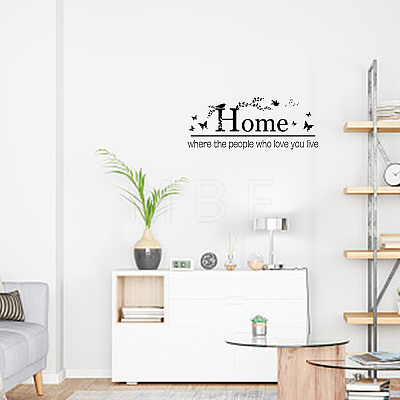 PVC Wall Stickers DIY-WH0228-095-1