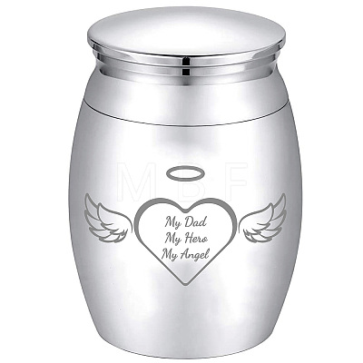 Alloy Cremation Urn Kit AJEW-CN0001-10P-1