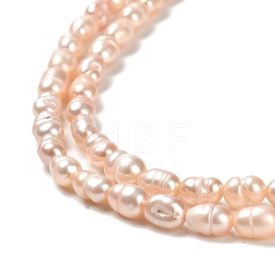 Natural Cultured Freshwater Pearl Beads Strands PEAR-E016-147-1