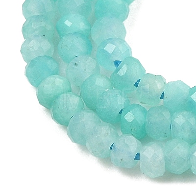 Natural Amazonite Beads Strands G-K376-B01-01-1