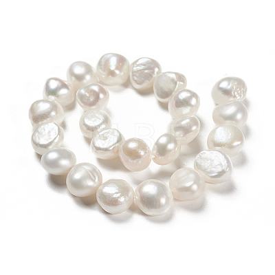 Natural Cultured Freshwater Pearl Beads Strands PEAR-S012-30-1