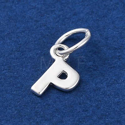 925 Sterling Silver Letter Charms LS-STER-C012-01S-P-1