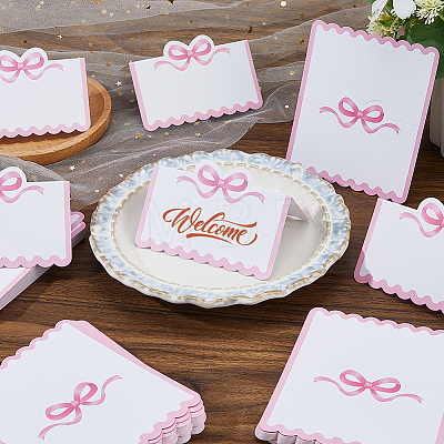 Paper Table Place Cards OFST-WH0004-156C-1