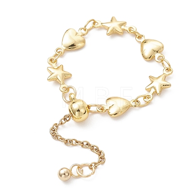 Adjustable Brass Finger Rings RJEW-JR00961-03-1