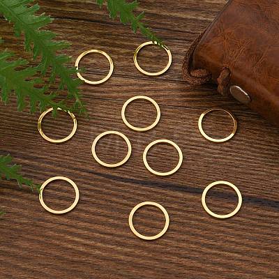Ion Plating(IP) 304 Stainless Steel Linking Ring LS-STAS-S079-14B-1