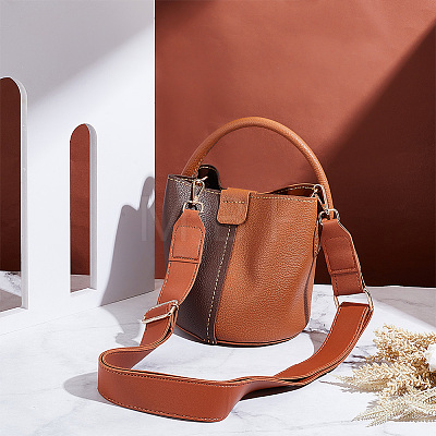 Imitation Leather Adjustable Wide Bag Handles FIND-WH0126-323C-1