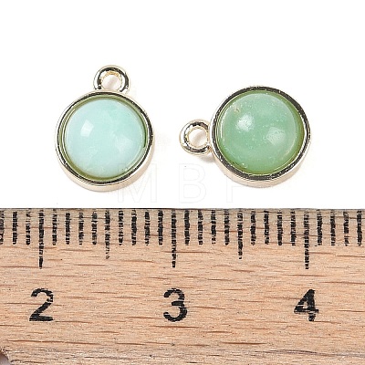 Natural Chrysoprase Pendants G-K372-03G-06-1