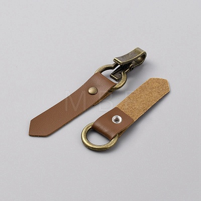 Imitation Leather Toggle Buckle FIND-WH0137-26-1