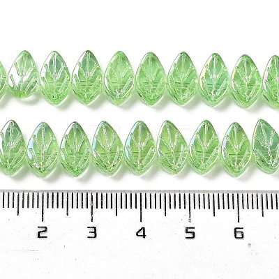 Electroplate Glass Beads Strands EGLA-C005-02A-AB01-1
