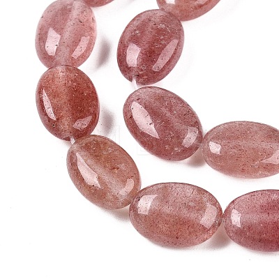 Natural Strawberry Quartz Beads Strands G-M206-50-1