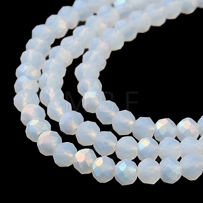 Imitation Jade Glass Beads Strands EGLA-A034-J3mm-MB06-1