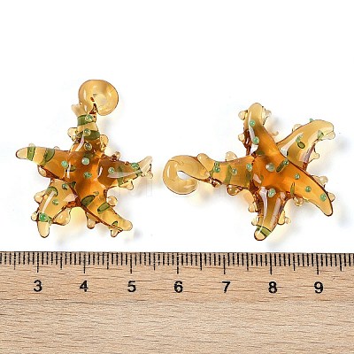 Handmade Lampwork Pendants LAMP-C015-02D-1