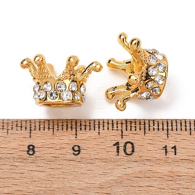 Alloy & Crystal Rhinestone Beads FIND-Z129-03G-1