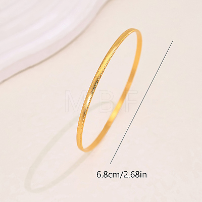 Brass Textured Bangles for Women YJ0259-1