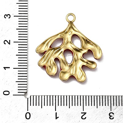 304 Stainless Steel Enamel Pendants STAS-I355-11G-02-1