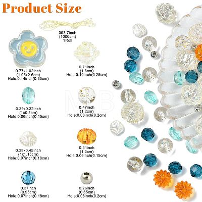 DIY Stretch Bracelet Making Kit DIY-FS0003-98-1