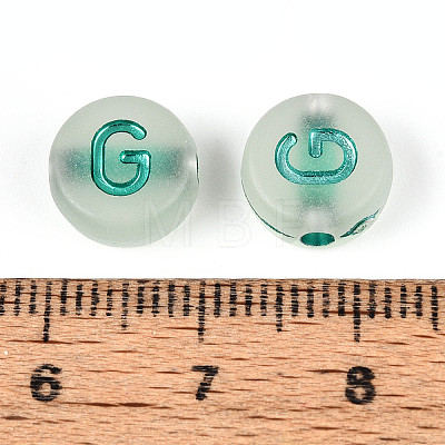 Luminous Frosted Acrylic Beads FACR-T008-02G-1