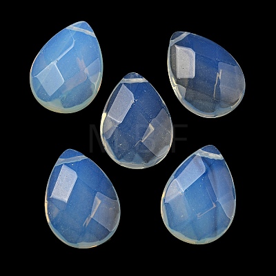 Opalite Faceted Teardrop Beads G-B070-20-1