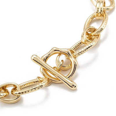 Brass Link Bracelets X-BJEW-K221-01G-1
