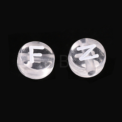 Transparent Clear Acrylic Beads TACR-YW0001-08C-1