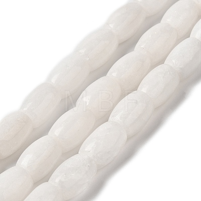 Natural Dyed White Jade Beads Strands G-M402-A01-11-1