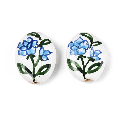Handmade Porcelain Beads PORC-T134-04B-1