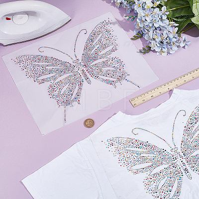 2Pcs Resin Hotfix Rhinestone DIY-CP0013-89B-1