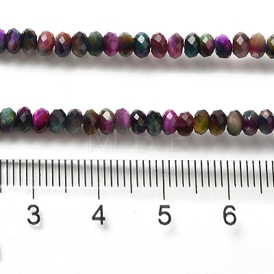 Natural Rainbow Tiger Eye Beads Strands G-NH0002-D01-01-1