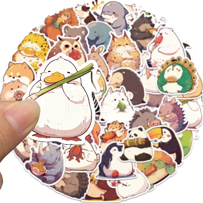 50Pcs PVC Waterproof Stickers PW-WGE2B7D-01-1