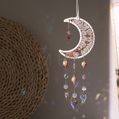 Natural Quartz Crystal Wind Chime PW-WG06E36-07-1