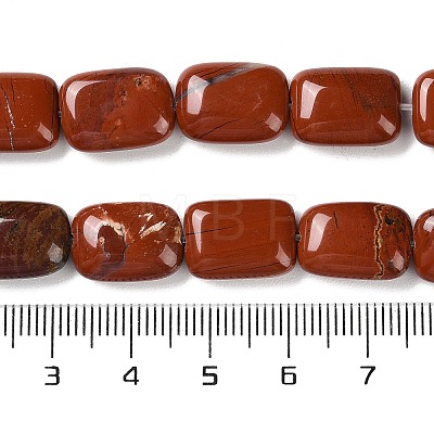 Natural Red Jasper Beads Strands G-K357-D06-01-1