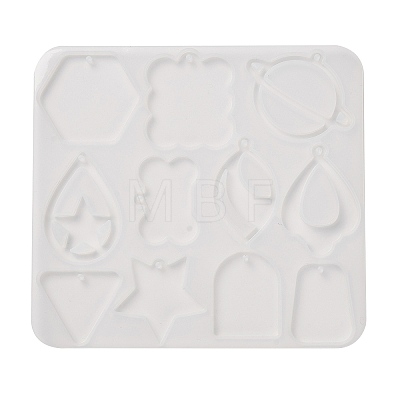 Geometry Earrings Pendants DIY Silicone Mold DIY-Q033-01D-1