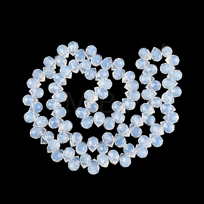 Imitation Jade Glass Beads Strands GLAA-Q116-01A-A02-1
