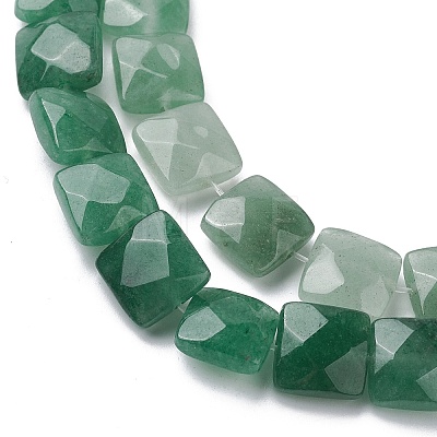 Natural Green Aventurine Beads Strands G-K359-B18-01-1