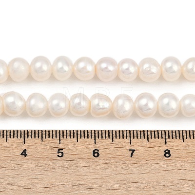 Natural Cultured Freshwater Pearl Beads Strands PEAR-I007-07X-12D-1